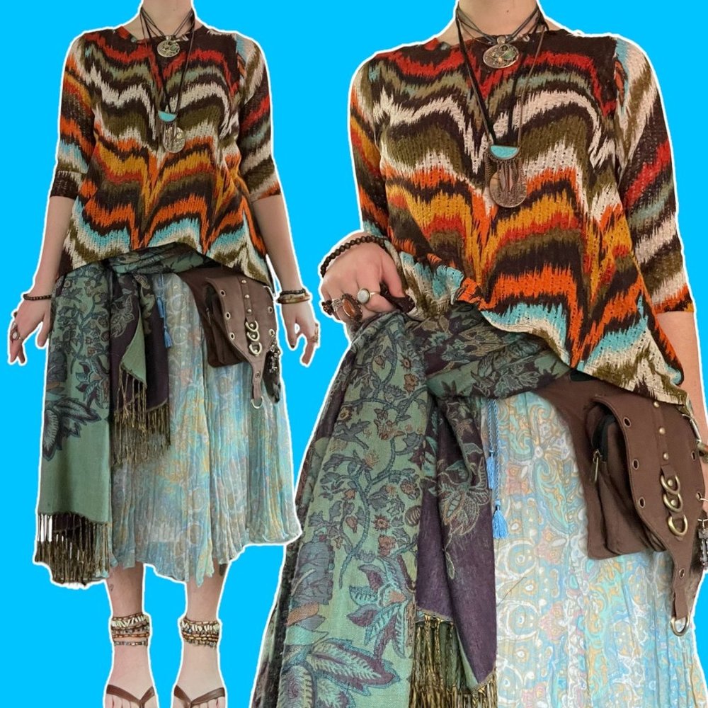 DRIPPY KNIT TOP